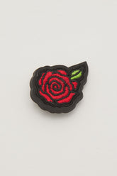Rose Varsity Patch Jibbitz